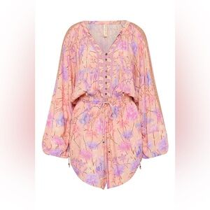 SPELL Butterfly Romper Musk